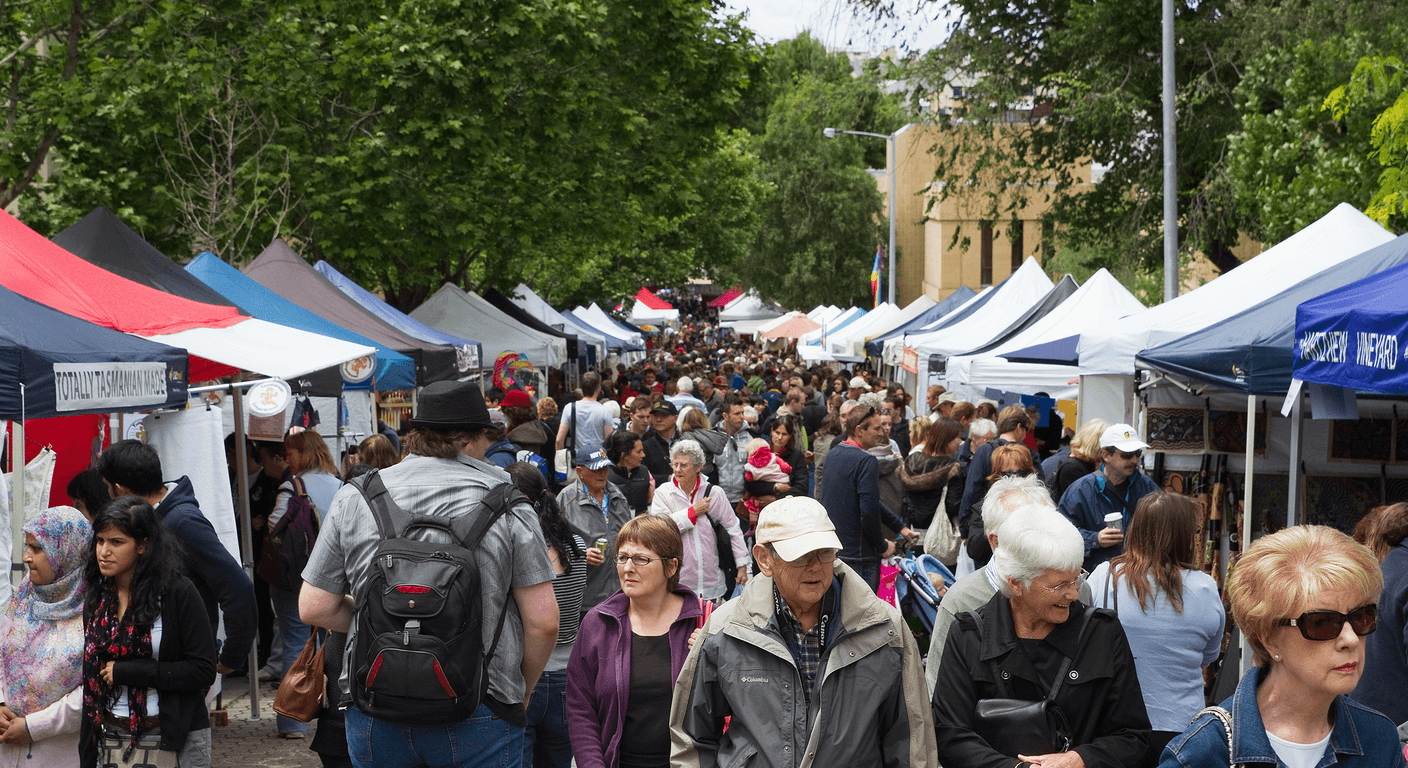 Hobart's Salamanca Market and Waterfront: A Saturday Food Day